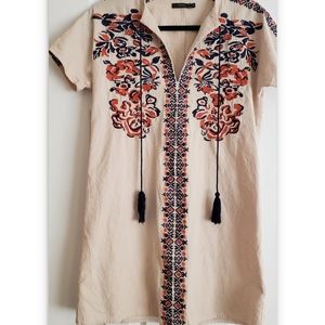 Embrodered THML dress